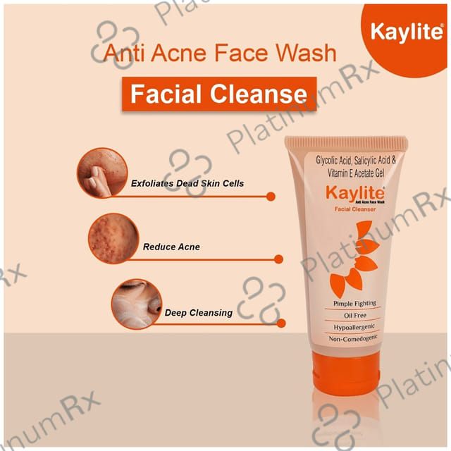 Kaylite Anti Acne Face Wash Facial Cleanser