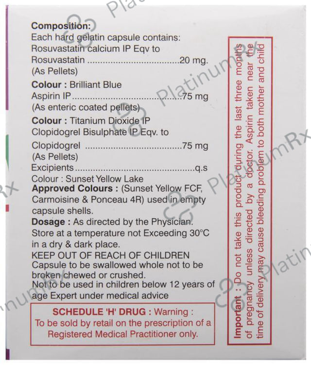 Gloristat Trio 20 Capsule