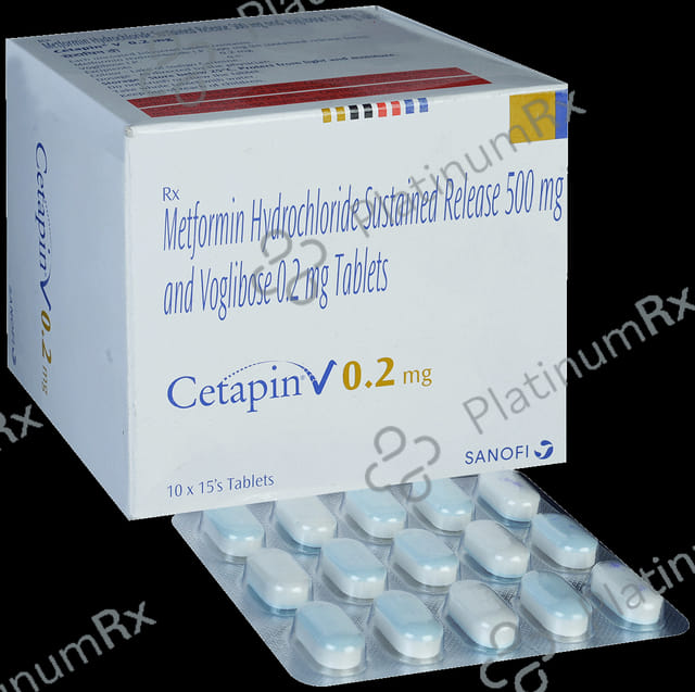 Cetapin V 500/0.2mg Tablet SR 15s