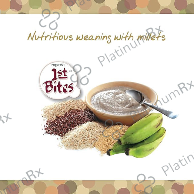 1st Bites Stage 3 Mixed Millet Banana Baby Cereal Powder 300gm