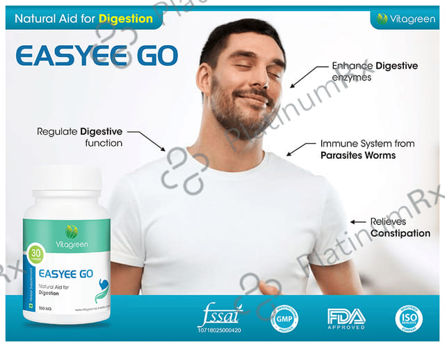 Vitagreen Easyee Go 500mg Capsule
