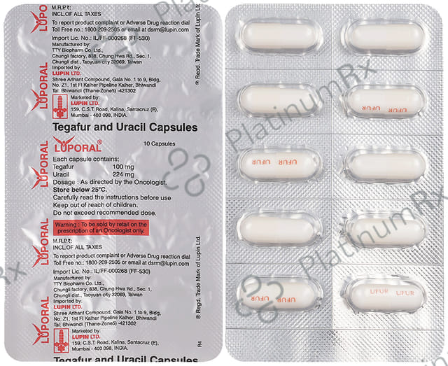 Luporal 100/224mg Capsule 10s
