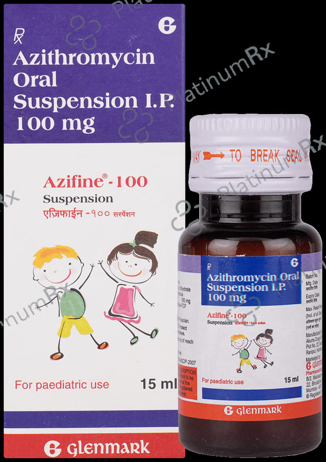 Azifine 100mg Suspension 15ml