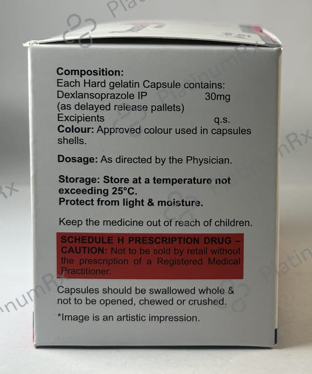 Dexoprazole DR 30mg Capsule 10s