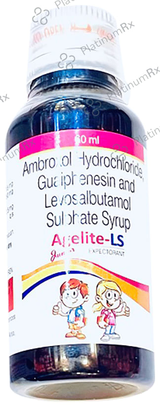 Agelite LS 15/50/0.5mg Junior Expectorant 60ml