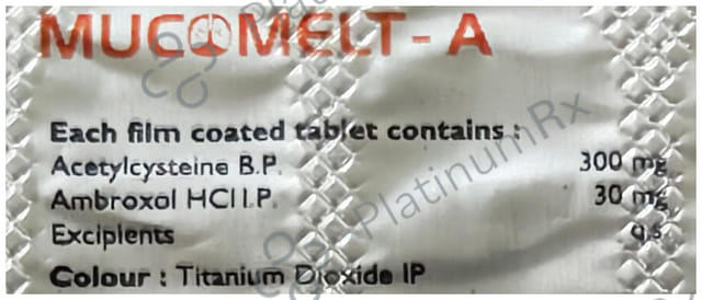 Mucomelt A Tablet