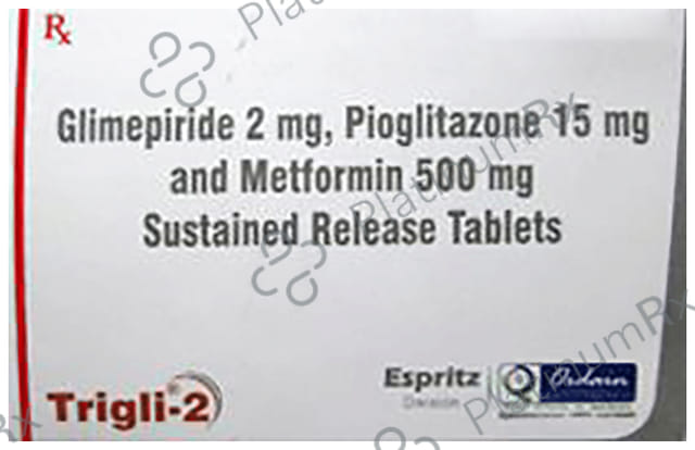 Trigli 2 2/500/15mg Tablet SR 10s
