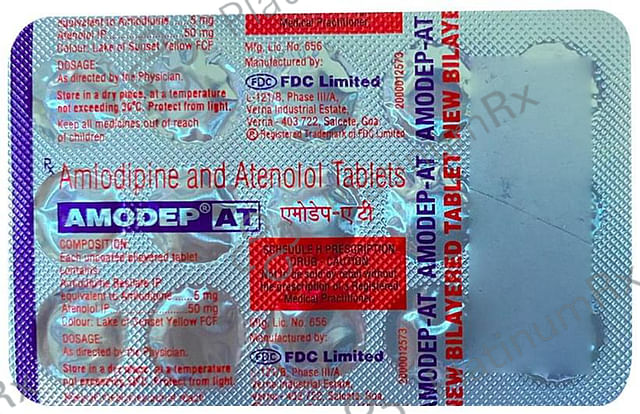 Amodep AT 5/50mg Tablet 15s