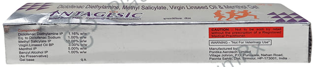 Intagesic Gel 30gm