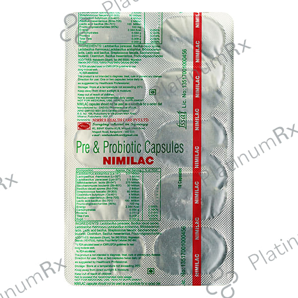 Nimilac Capsule 10s