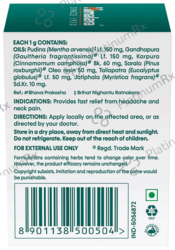Himalaya Wellness Himalaya Rumalaya Pain Balm 45gm