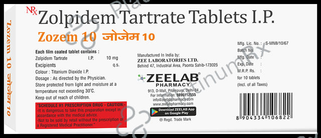 Zozem 10mg Tablet
