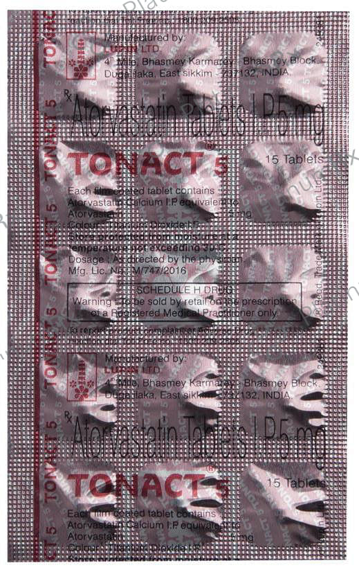 Tonact 5mg Tablet 15s