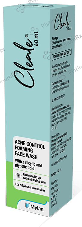 Cleale Acne Control Foaming Face Wash