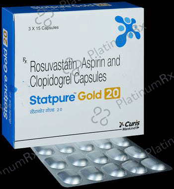 Statpure Gold 20/75/75mg Capsule 15s