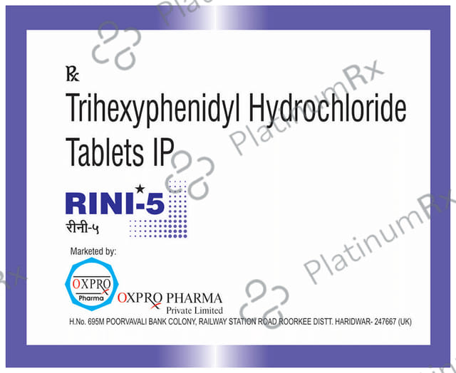 Rini 5mg Tablet 10s Oxpro Pharma Pvt. Ltd.