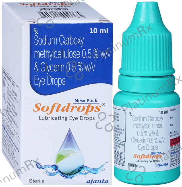 New Softdrops Lubricating Eye Drop 10ml