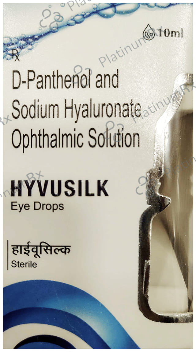 Hyvusilk 0.1/5%w/v Ophthalmic Solution 10ml