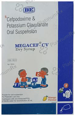 Megacef-CV Dry Syrup Mango