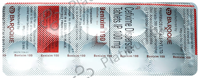 Benixim 100 Tablet DT