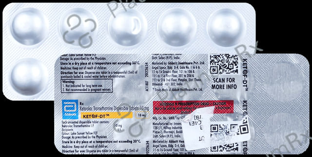 Ketof DT 10mg Tablet 10s