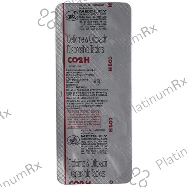 CO2 H 100/100mg Tablet DT 10s