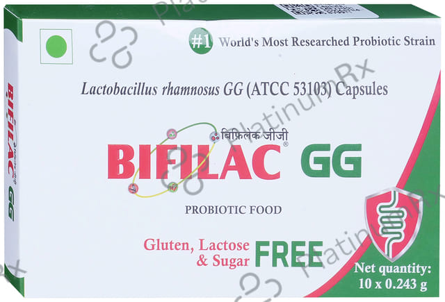 Bifilac GG Gluten, Lactose & Sugar Free Capsule 10s