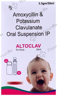Altoclav 200/28mg Dry Syrup 30ml