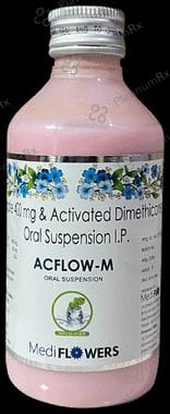 Acflow M 60/400mg Oral Suspension Mint 170ml
