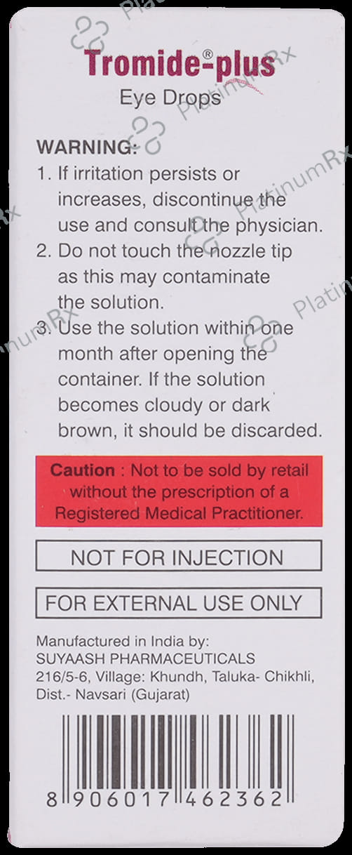 Tromide Plus Eye Drop