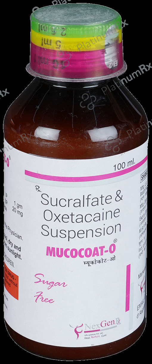 Mucocoat-O Suspension Sugar Free