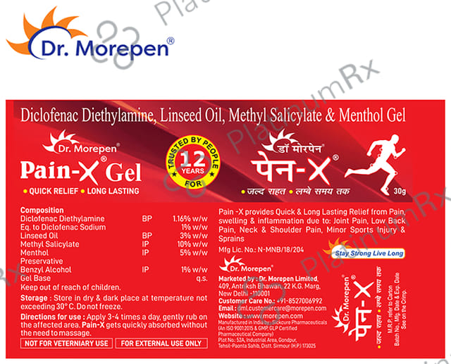 Dr. Morepen Pain-X Gel