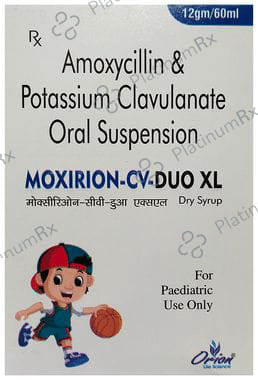 Moxirion CV Duo 400/57mg XL Dry Syrup 60ml