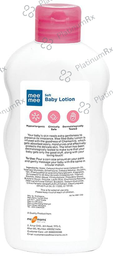 Mee Mee Soft Baby Lotion 200 Lotion