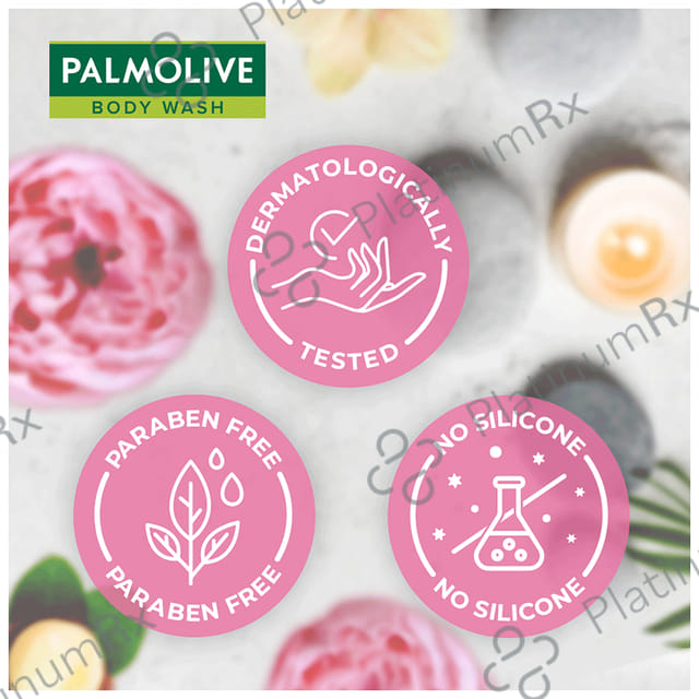 Palmolive Invigorating Macadamia Oils with Peony Luminous Oils Shower Gel