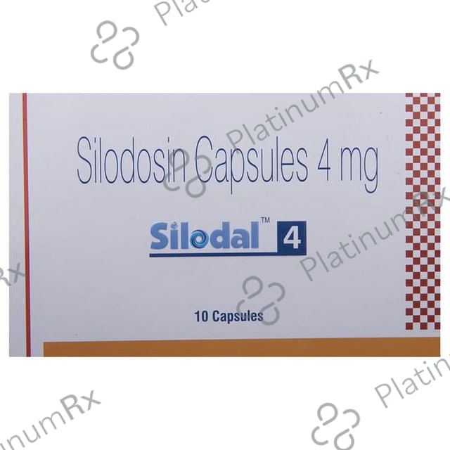 Silodal 4mg Capsule 10s