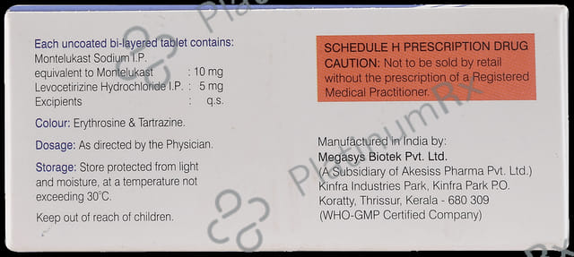 Zeez M 5/10mg Tablet 10s