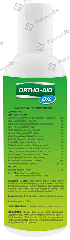 Ortho Aid Tel Oil 50ml