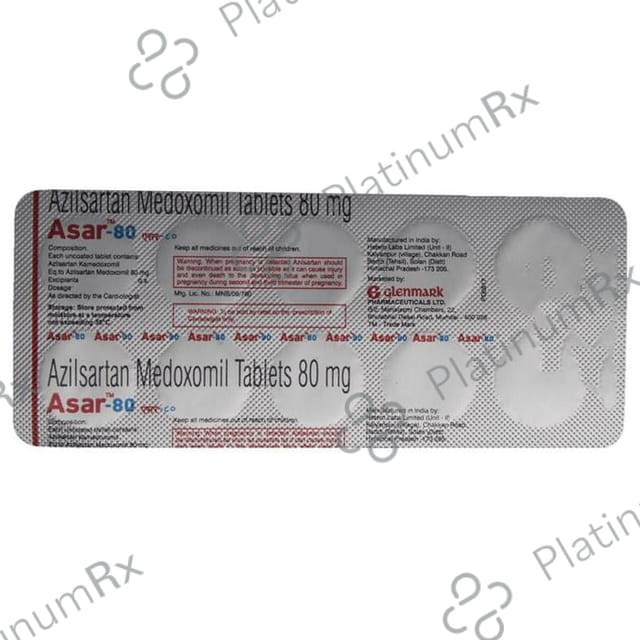 Asar 80mg Tablet 10s