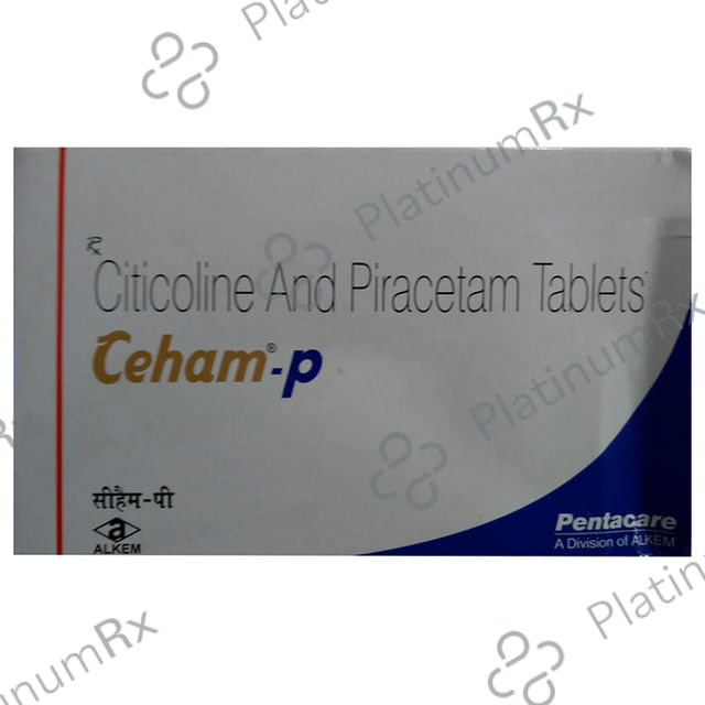 Ceham P 500/800mg Tablet 10s