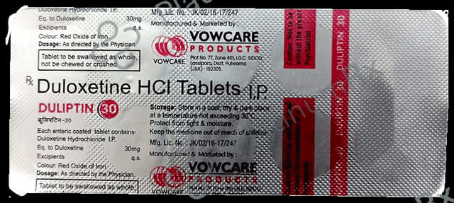 Duliptin 30mg Tablet 10s