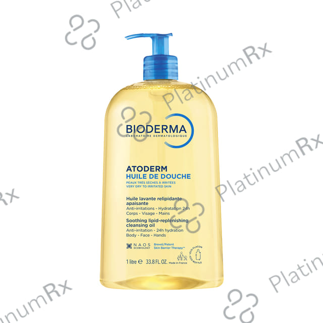 Bioderma Atoderm Huile De Douche Ultra Nourishing Anti Irritation Cleansing Oil 1Ltr