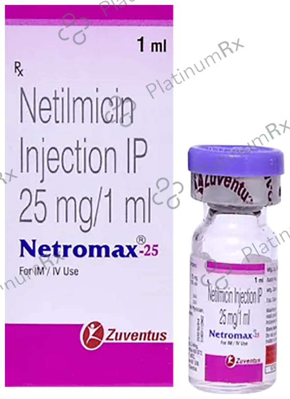 Netromax 25mg Injection