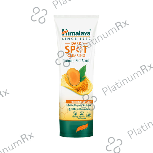 Himalaya Dark Spot Clearing Face Scrub Turmeric 100 gm