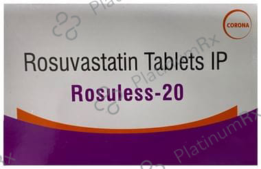 Rosuless 20mg Tablet 15s