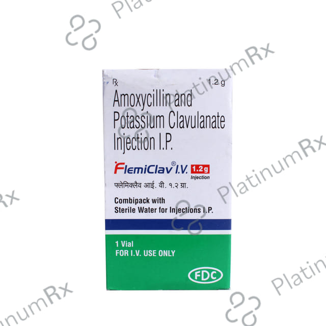 Flemiclav IV 1000mg/200mg Injection