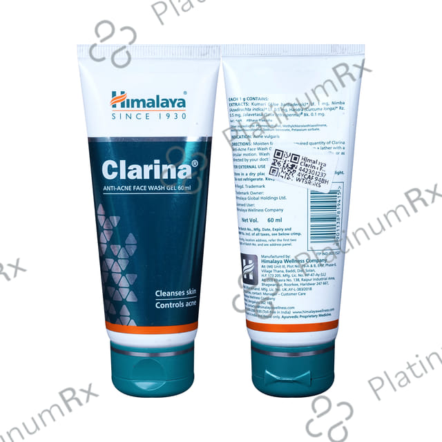 Himalaya Clarina Face Wash 60ml