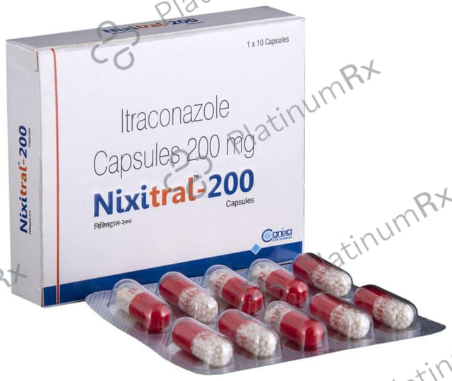 Nixitral 200mg Capsule 10s