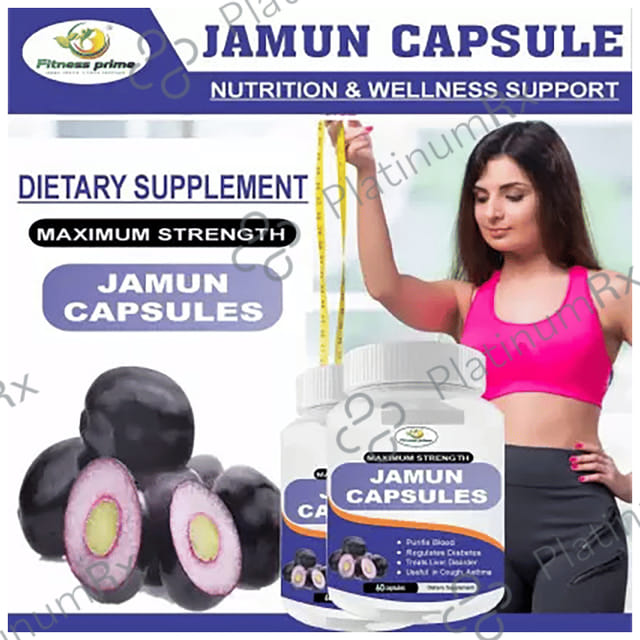Fitness Prime Maximum Strength Jamun Capsule