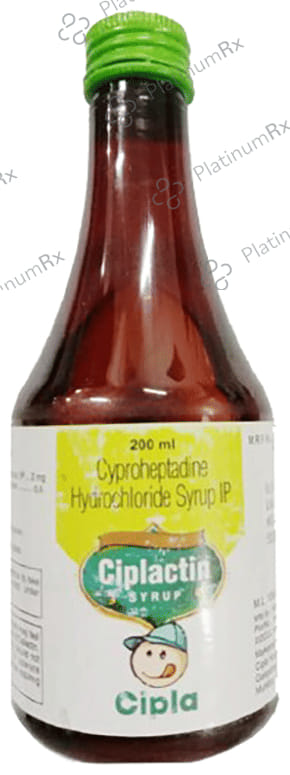 Ciplactin 2mg Syrup 200ml